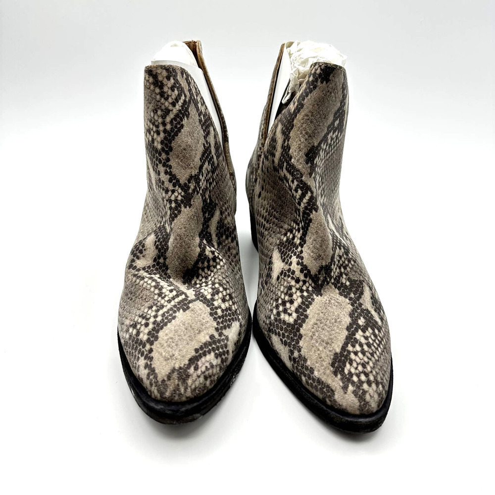 Free People Animal Charm Double V Ankle Boots size 39.5 - Picture 6 of 13